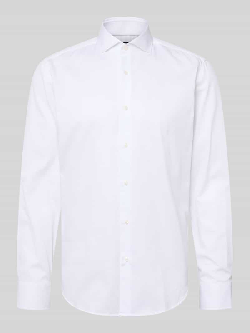 Boss Regular Fit zakelijk overhemd van pure katoen model 'H-Joe-SP-C1'