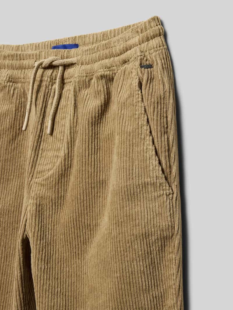 Only & Sons Tapered fit corduroy broek van katoenmix model 'YOKE'