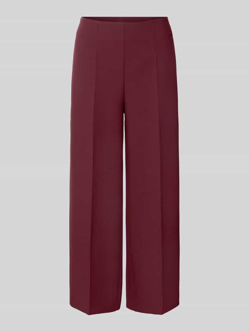 MORE & MORE Stoffen broek met persplooi en steekzakken