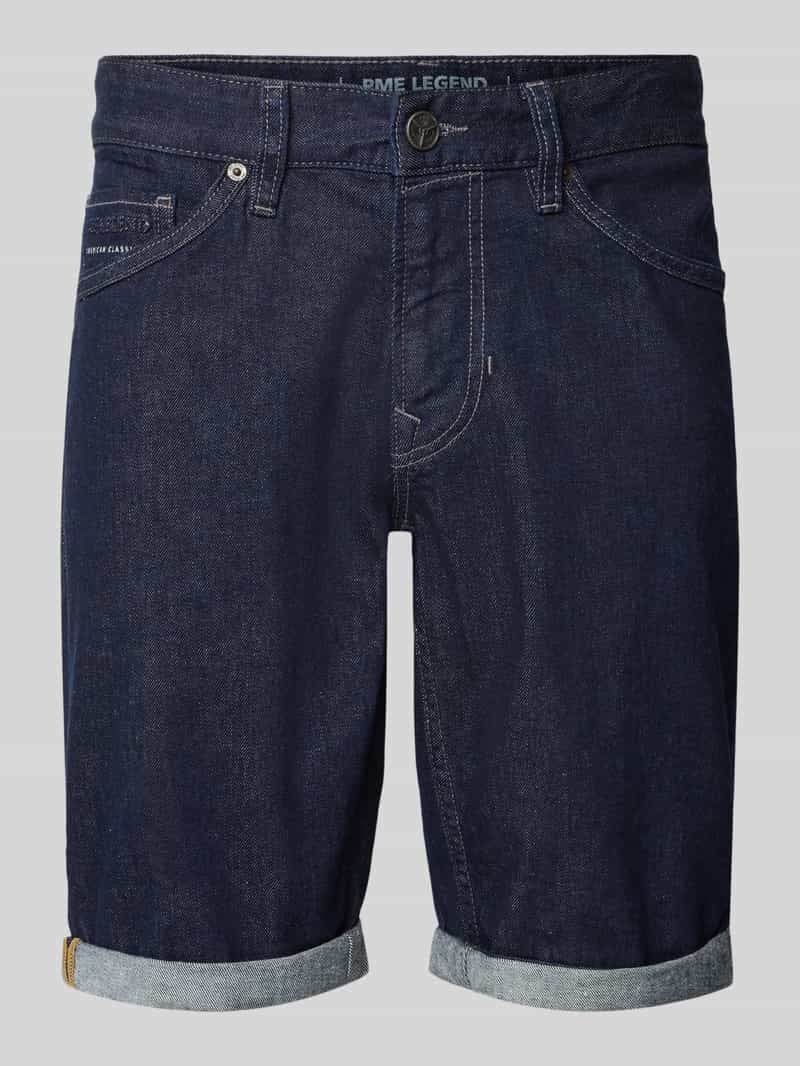 regular fit jeansshort in 5-pocket-design