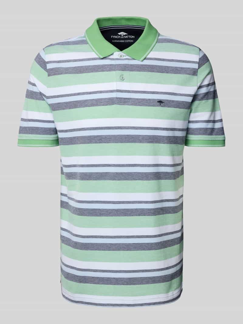 Regular fit poloshirt met logostitching