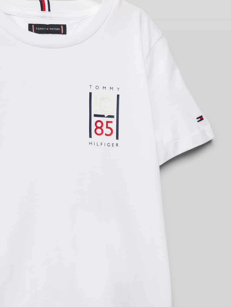 Tommy Hilfiger Teens T-shirt met labelprint