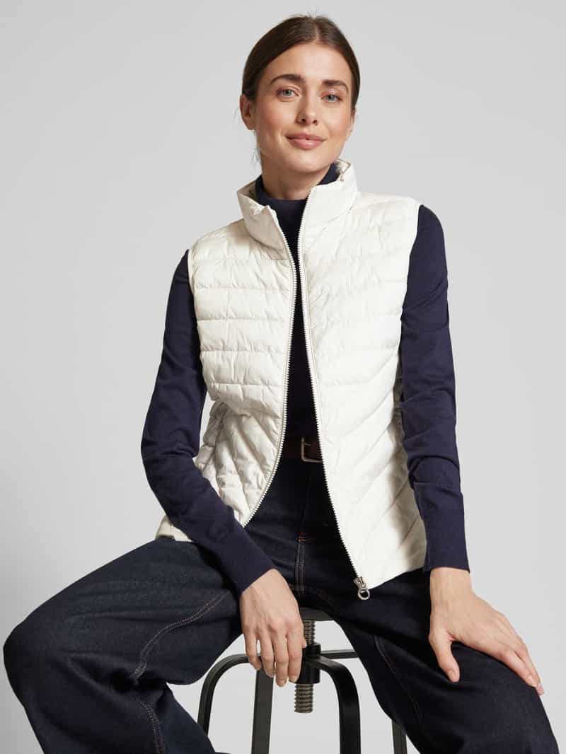 s.Oliver RED LABEL Regular fit bodywarmer met opstaande kraag