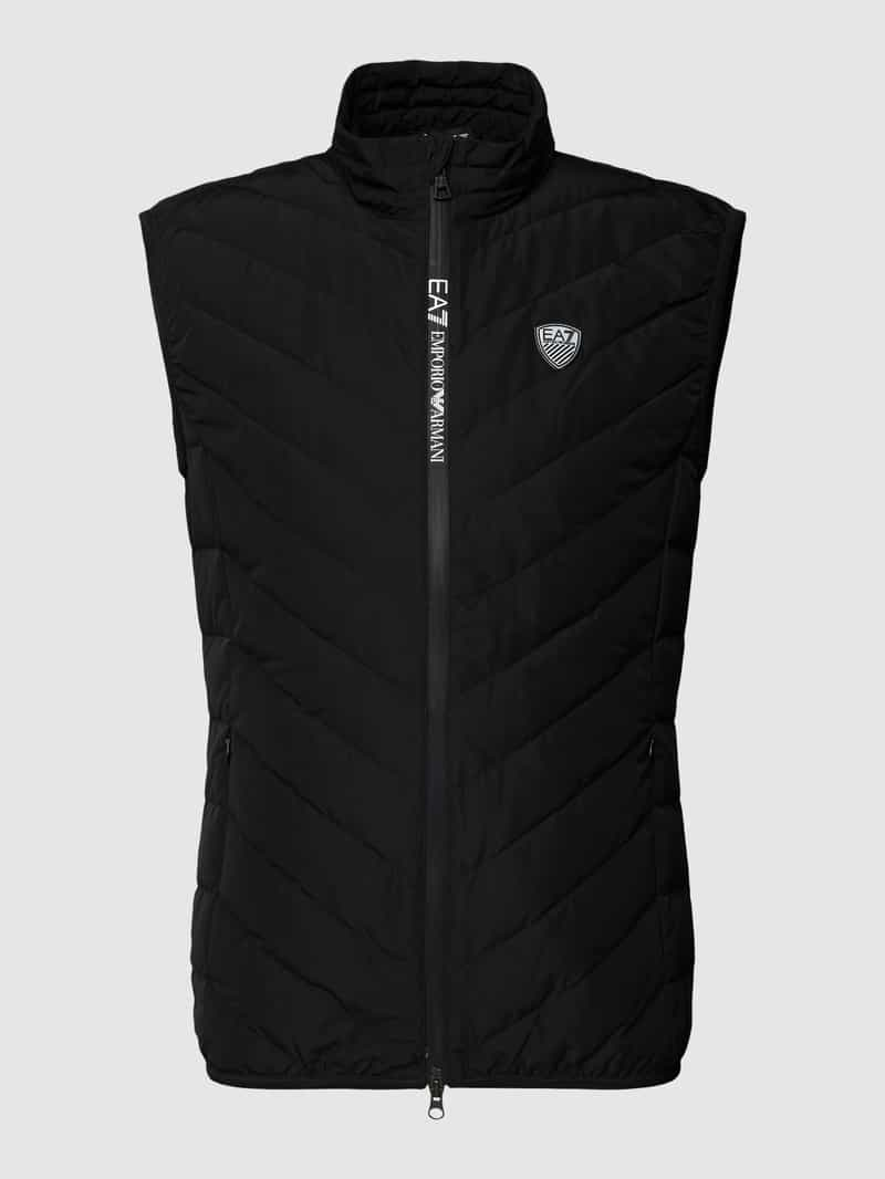 EA7 Emporio Armani Bodywarmer met opstaande kraag