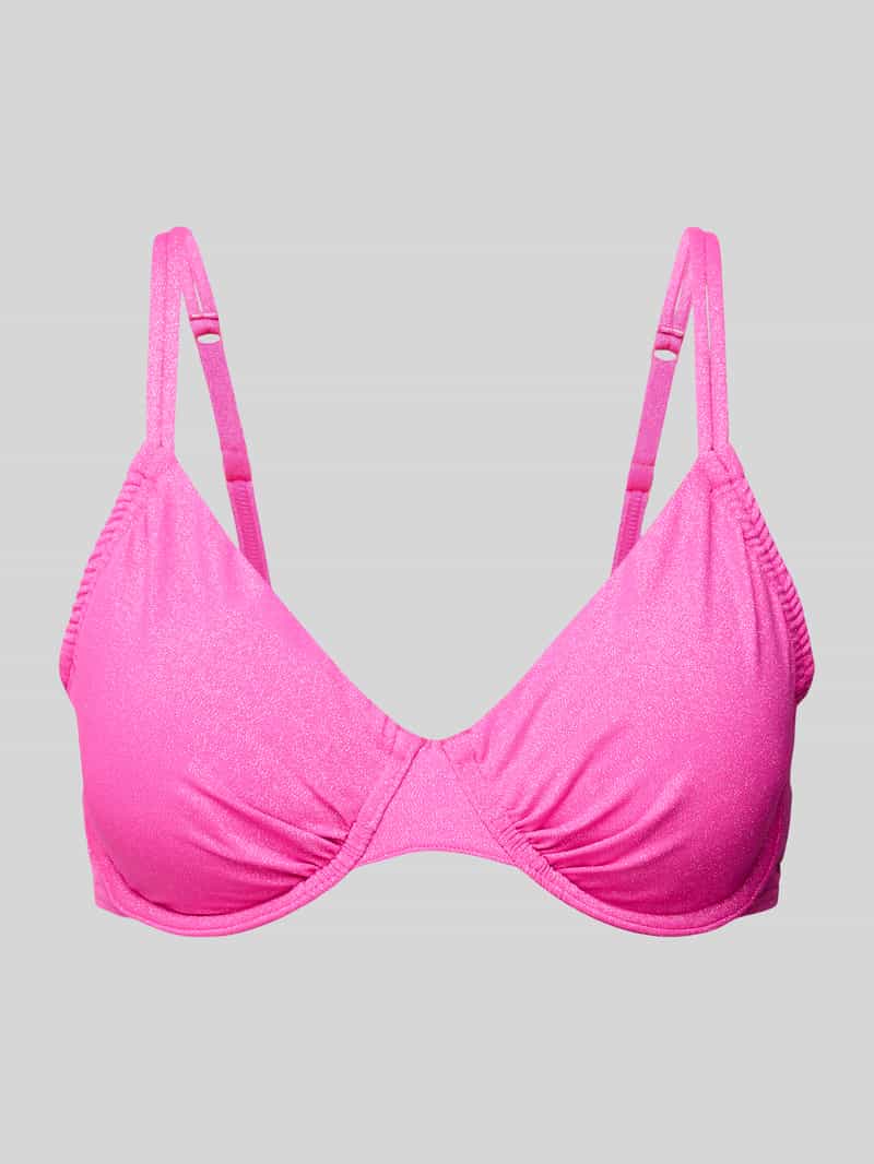 Lascana Bikinitop met plooien