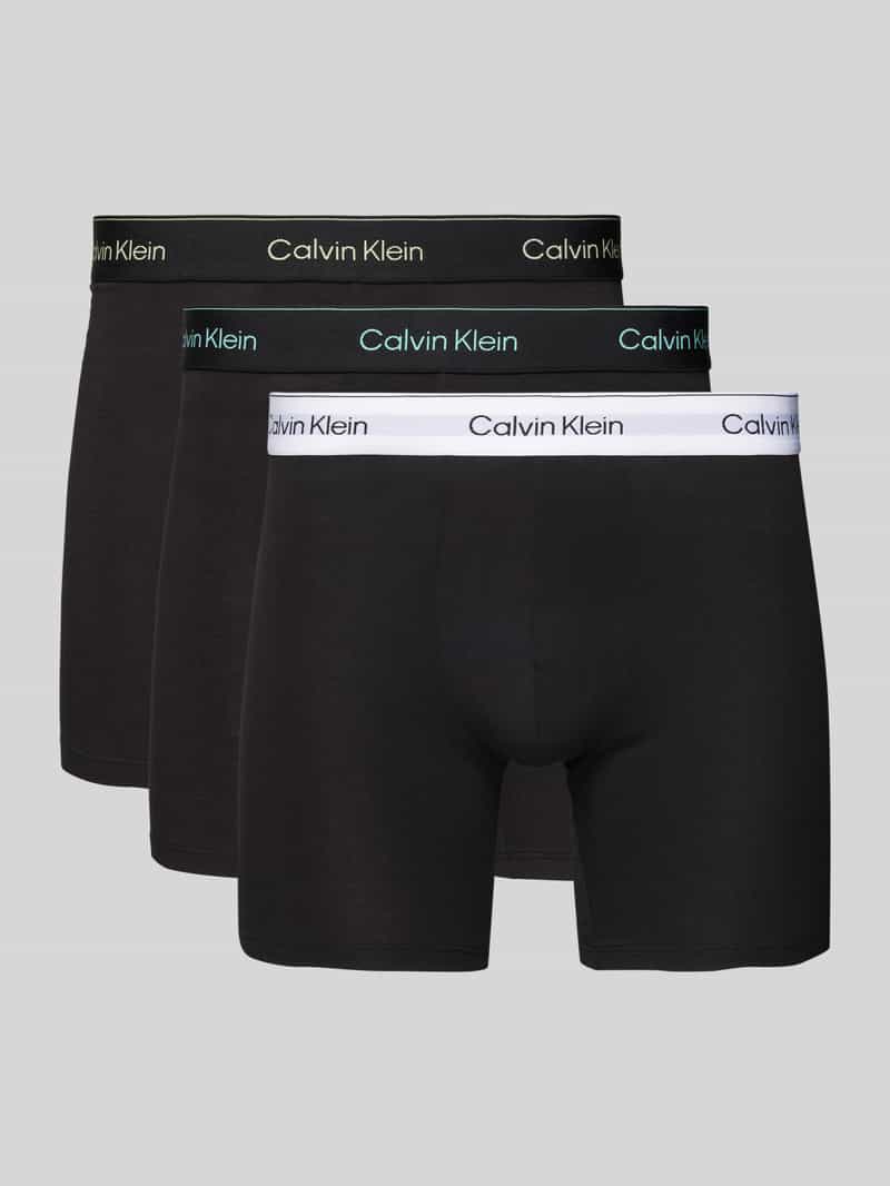 Calvin Klein Underwear Boxershort met elastische band in een set van 3 stuks