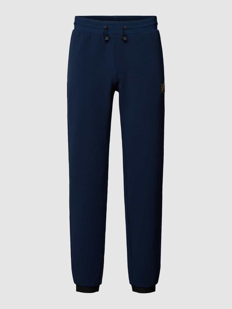 EA7 Emporio Armani Sweatpants in fijn gestructureerd design
