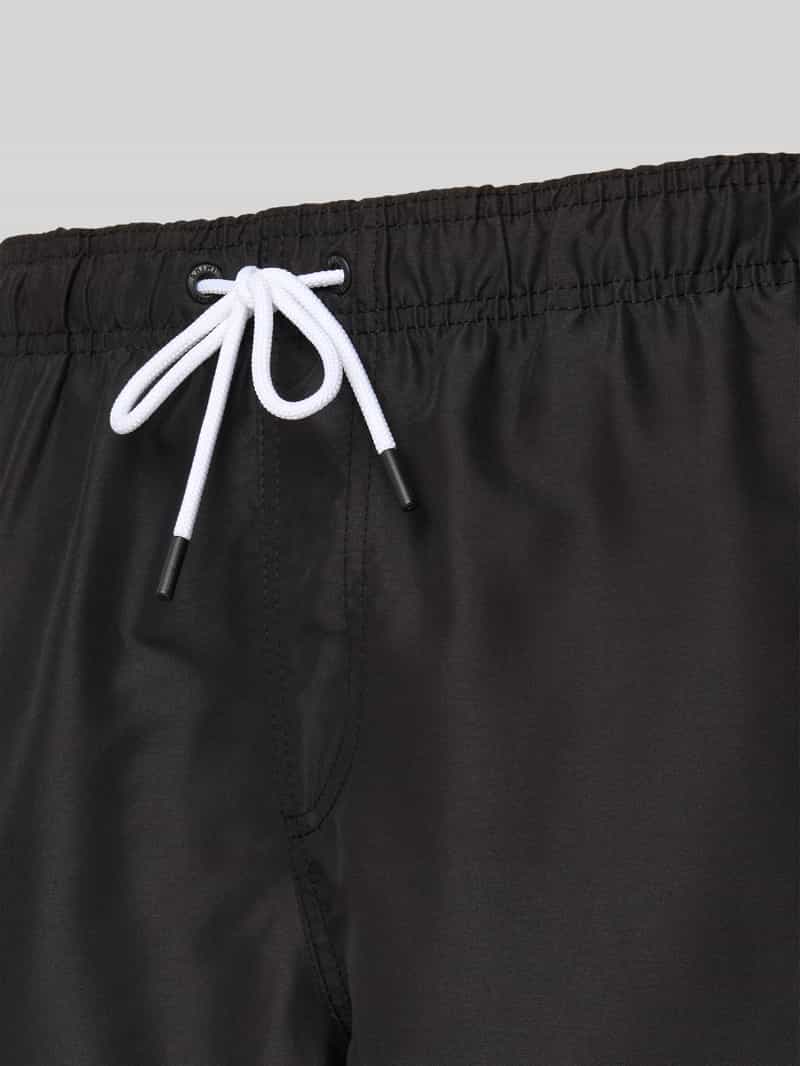 Shiwi Regular fit zwembroek met labelpatch model 'Mike'