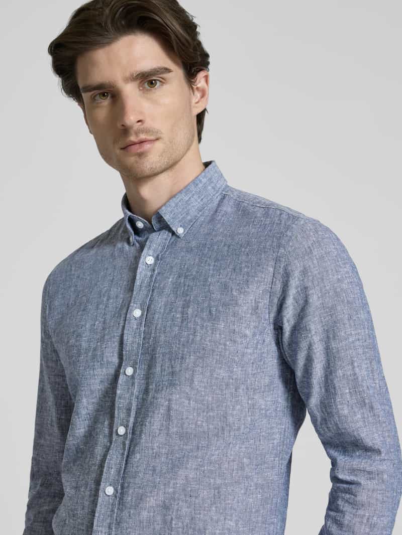 lindbergh Vrijetijdsoverhemd met knoopsluiting