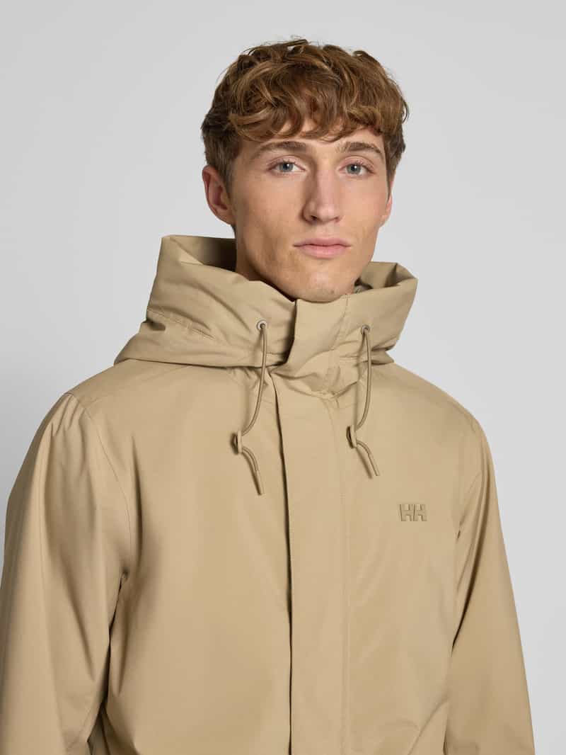 Helly Hansen Regular fit lange jas met capuchon model 'Munich'