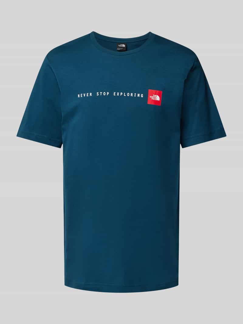 The North Face T-shirt met ronde hals model 'NEVER STOP EXPLORIN'