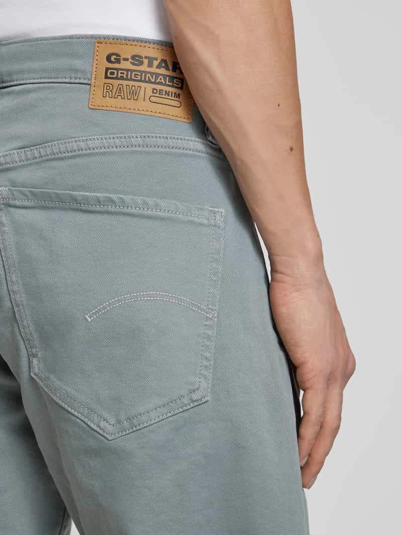 G-Star Raw Korte regular fit broek met steekzakken model 'Mosa'