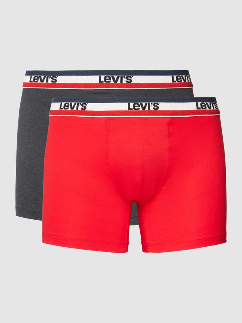Boxershort met elastische band met logo