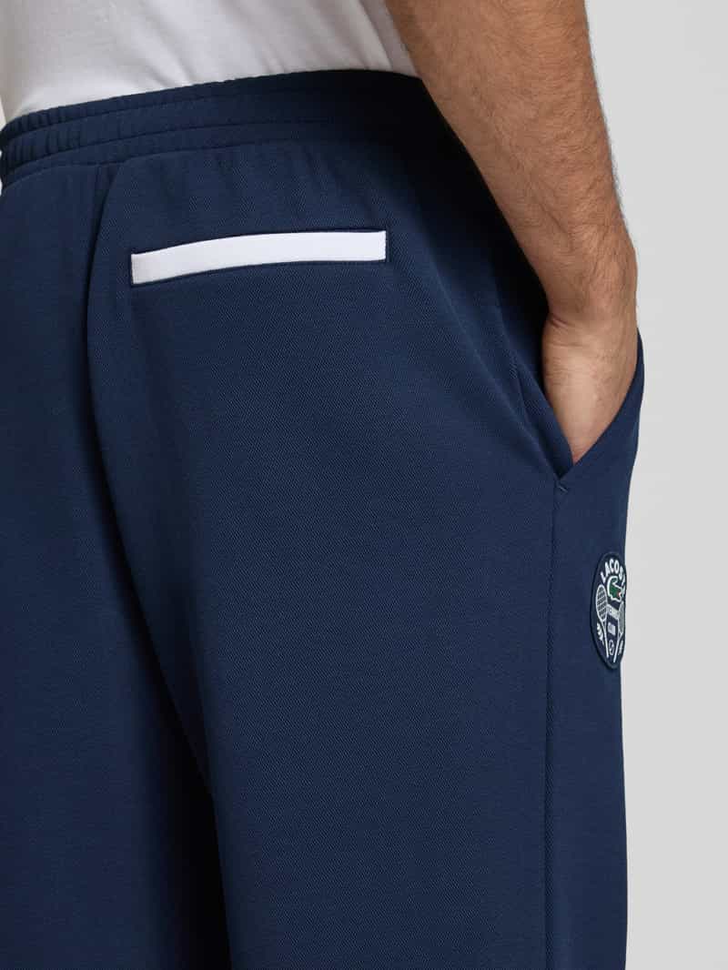 Lacoste Bootcut fit joggingbroek van puur katoen