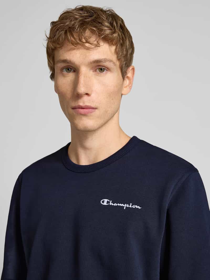 Champion Sweatshirt met labelstitching