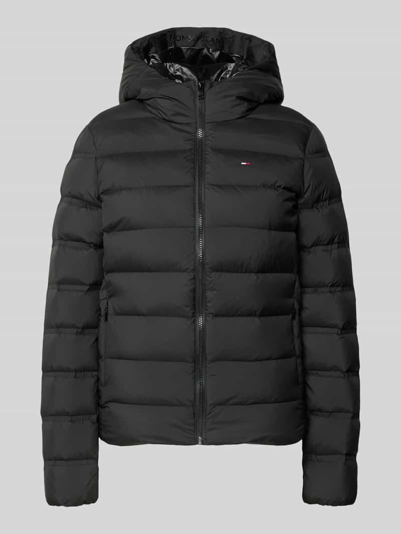 Tommy Jeans Regular fit donsjack met capuchon