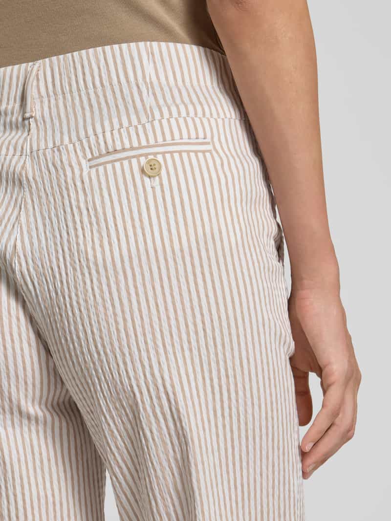 Raphaela By Brax Stoffen broek met verkorte pasvorm model 'Lorella'
