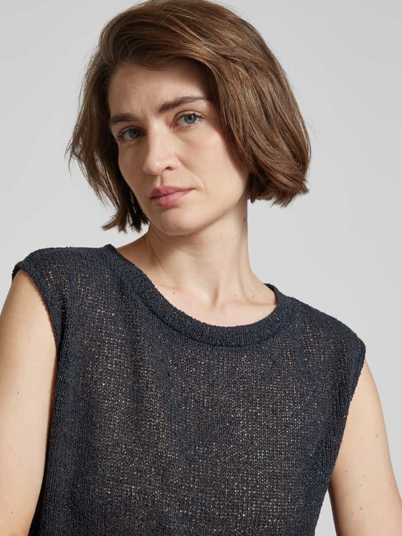 Opus Gebreide top met kapmouwen model 'SITTY'