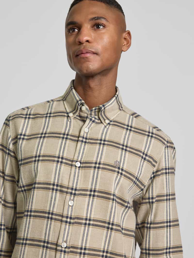 Boss Regular fit vrijetijdsoverhemd van puur katoen model 'LIAM'