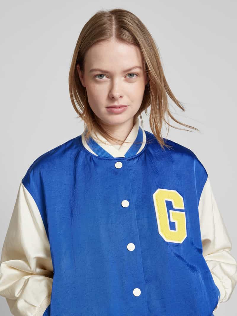 Gant Collegejack met labelbadge