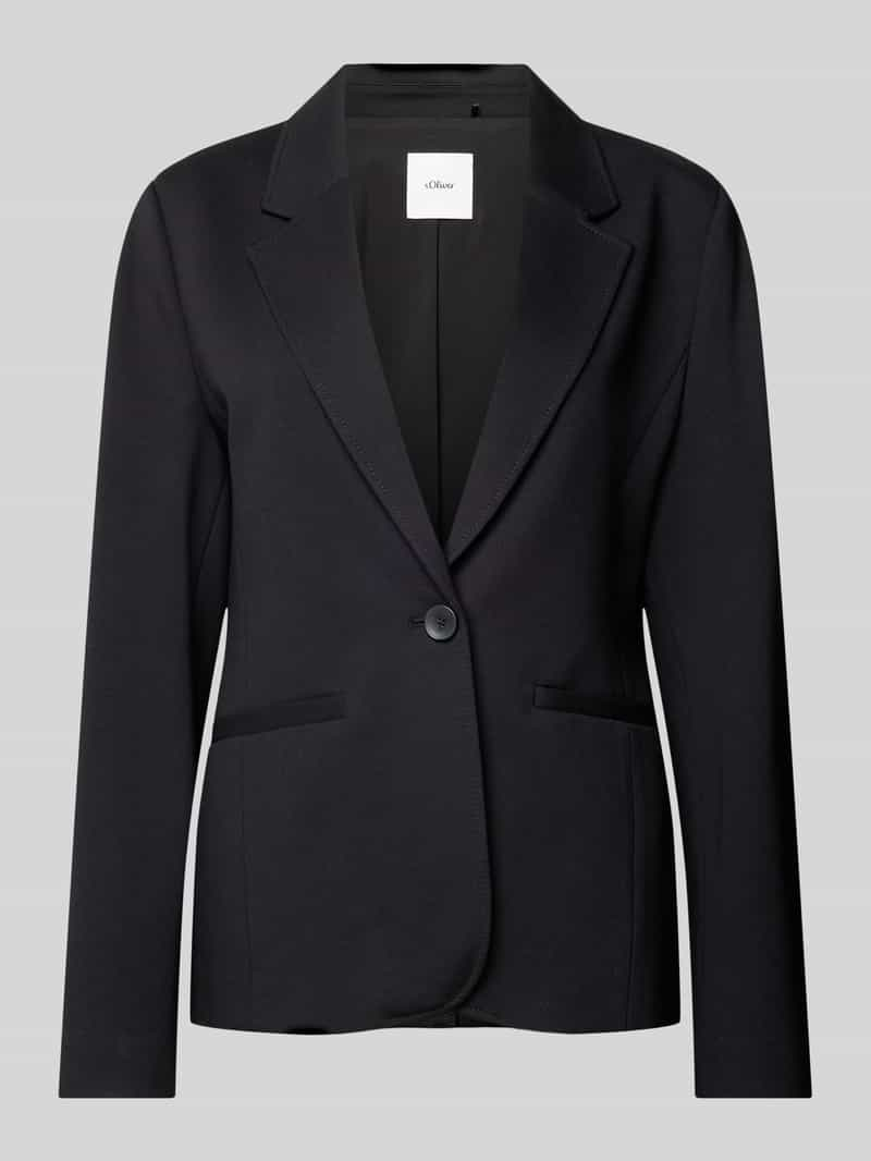 S.Oliver BLACK LABEL Blazer met reverskraag