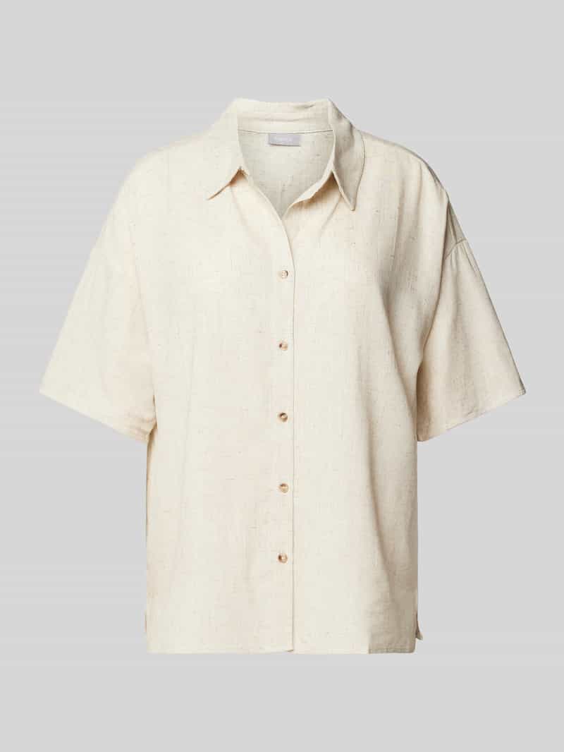 Fransa Blouse met platte kraag model 'Juna'