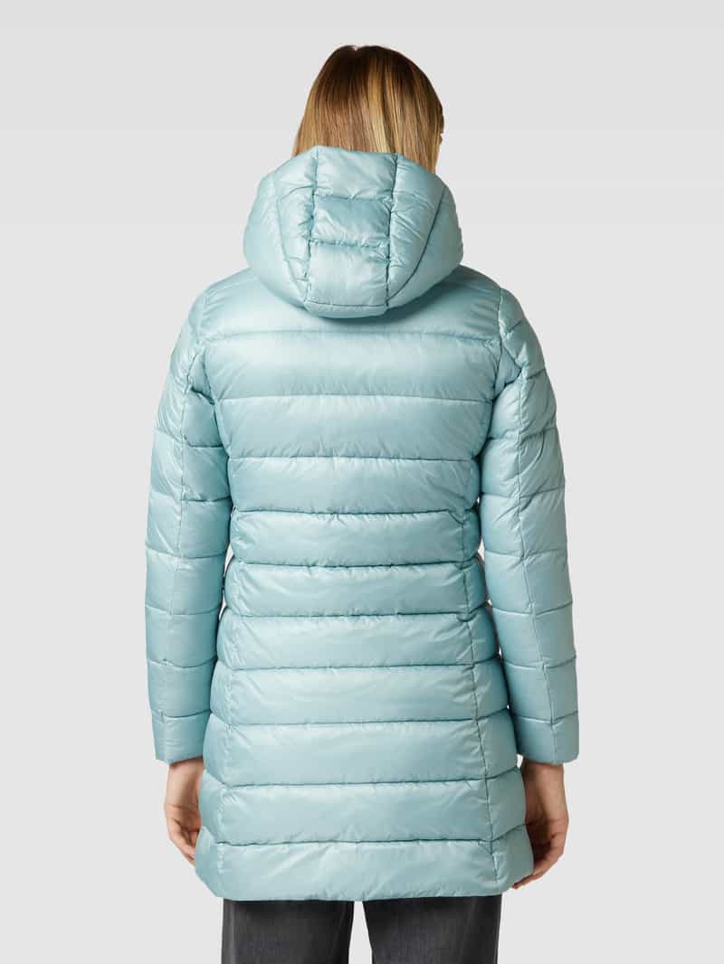 Lange jas met doorgestikte naden Blauer Usa