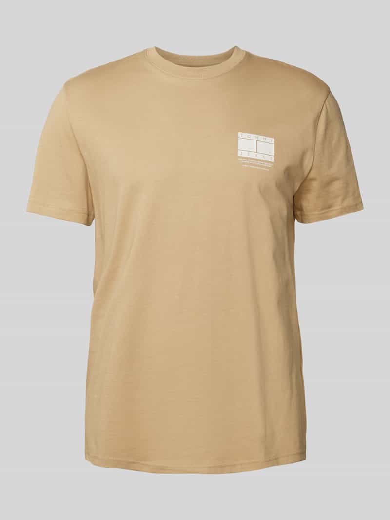 Tommy Jeans T-shirt met labelprint