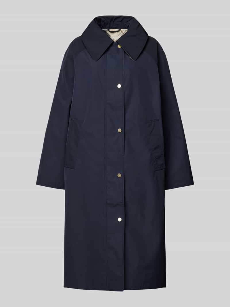 Barbour Lange jas met platte kraag model 'SONNET'