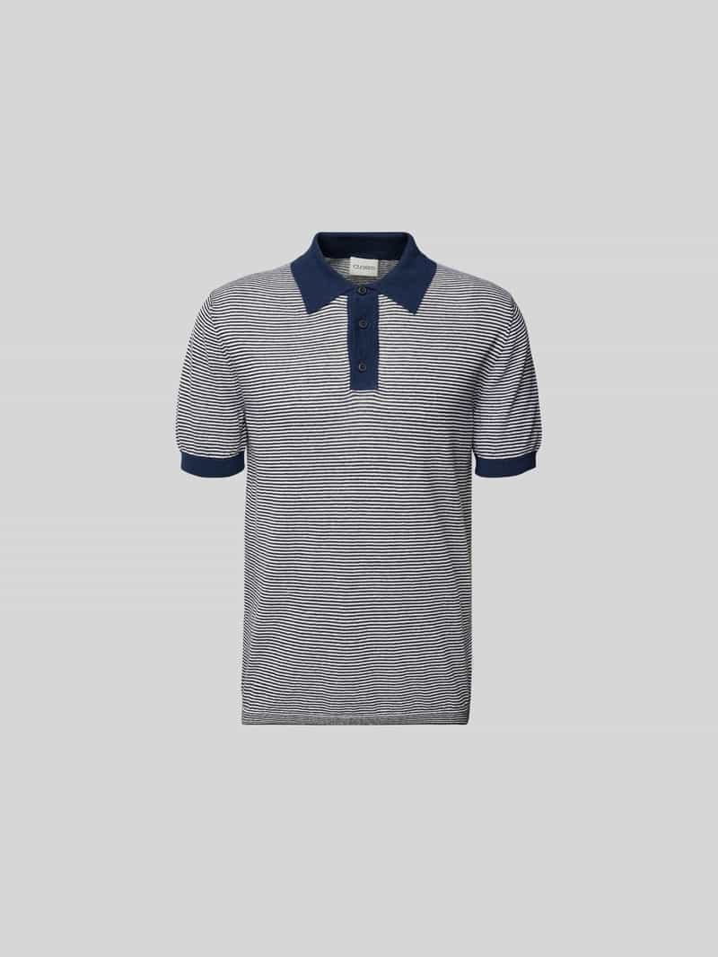 Poloshirt met korte knoopsluiting