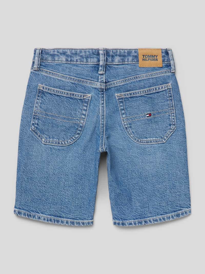 Korte jeans met labeldetails Tommy Hilfiger Kids