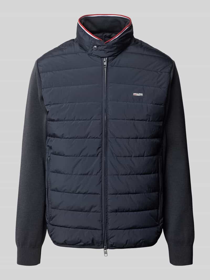 JACK & JONES Premium Gewatteerd jack met tweewegritssluiting model 'GARRY'