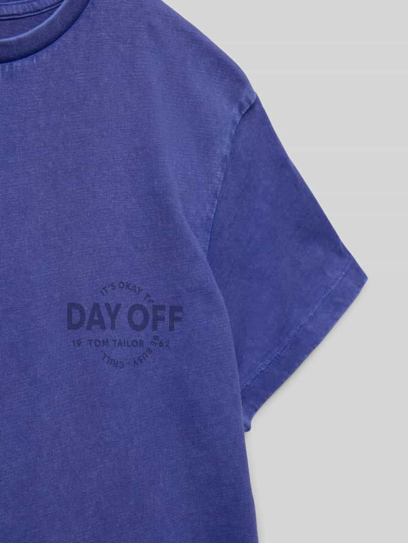 Tom Tailor Oversized T-shirt van puur katoen