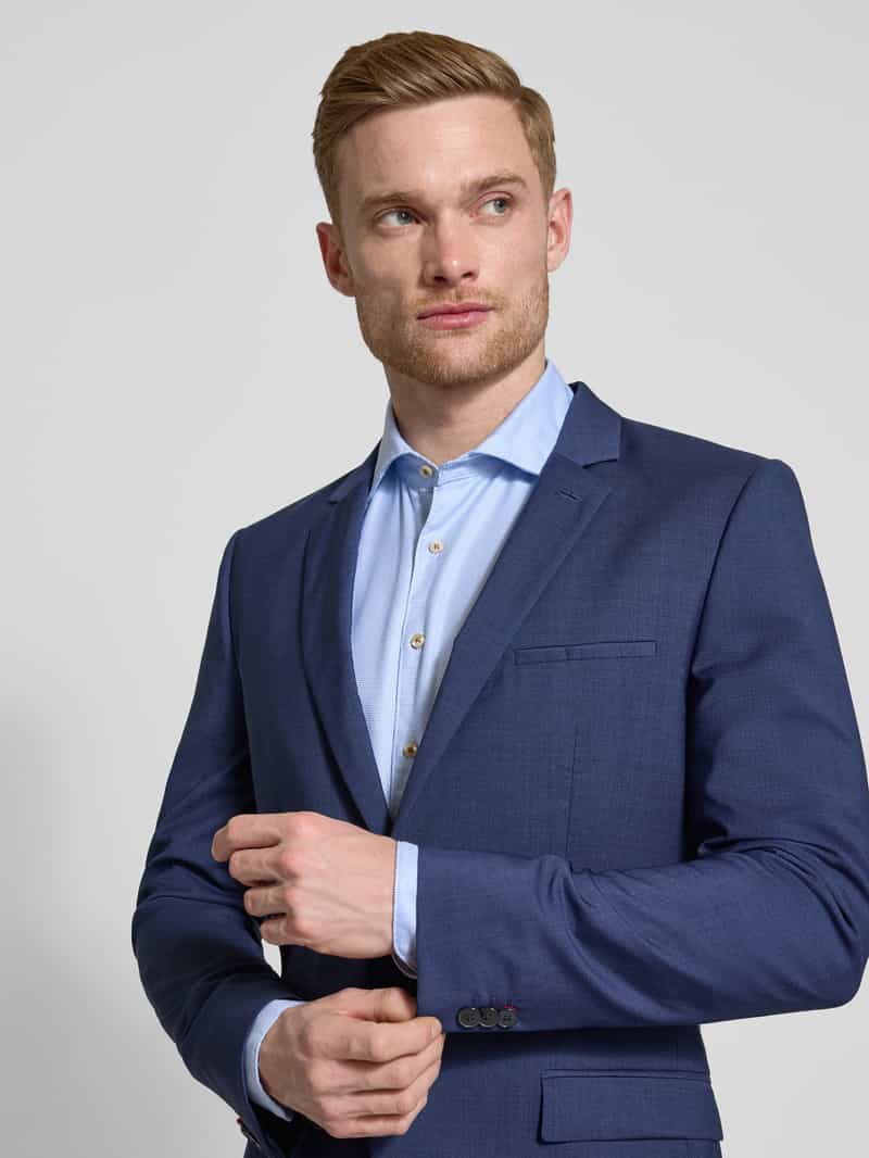 HUGO Colbert met paspelzak op de borst model 'Arti'