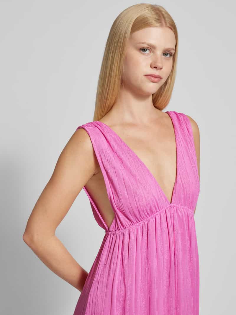 Gina Tricot Maxi-jurk met structuurmotief model 'Deep'