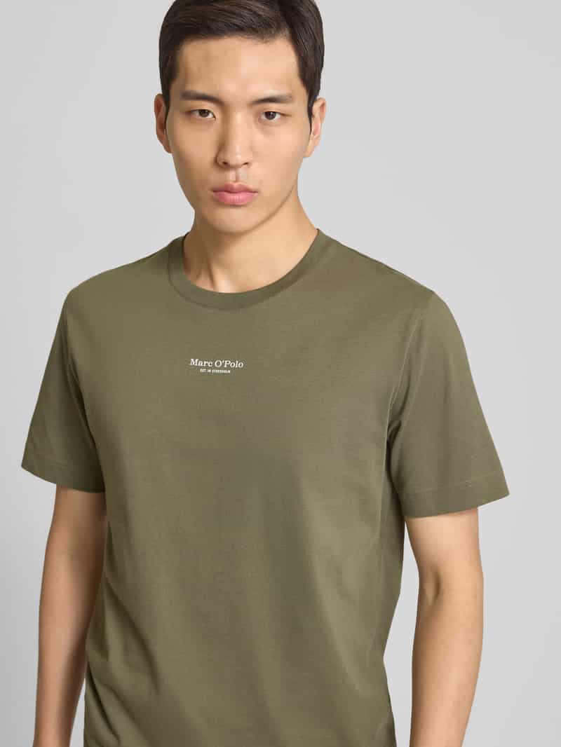Marc O'Polo Regular fit T-shirt van puur katoen
