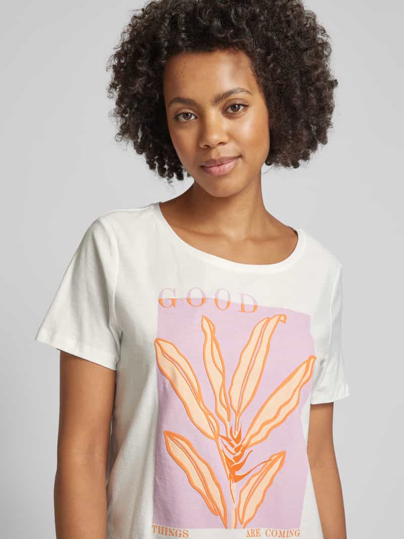 Lieblingsstück T-shirt met motiefprint model 'Daliah'