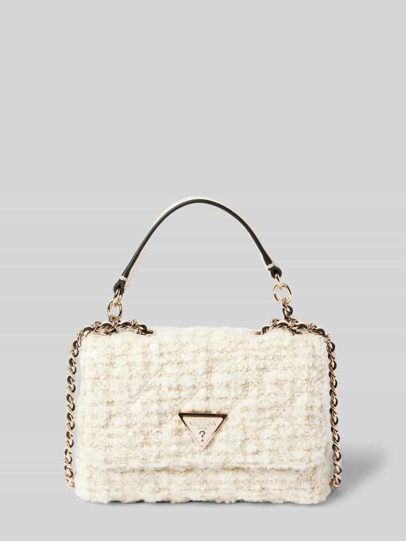 Guess Handtas met labelapplicatie model 'GIULLY'