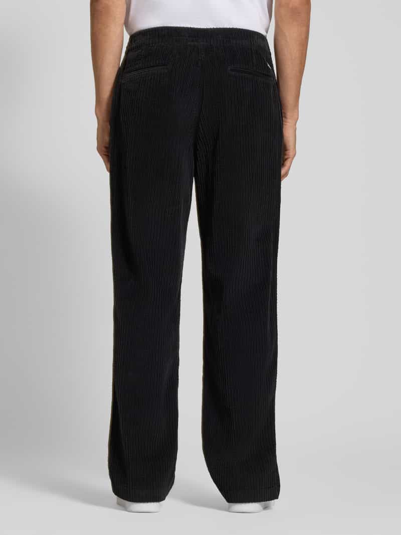 Lacoste Regular fit corduroy overhemd met logopatch