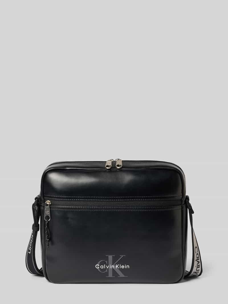 Laptoptas met labelopschrift model 'BOLD LOGO WEBBING LAPTOP'