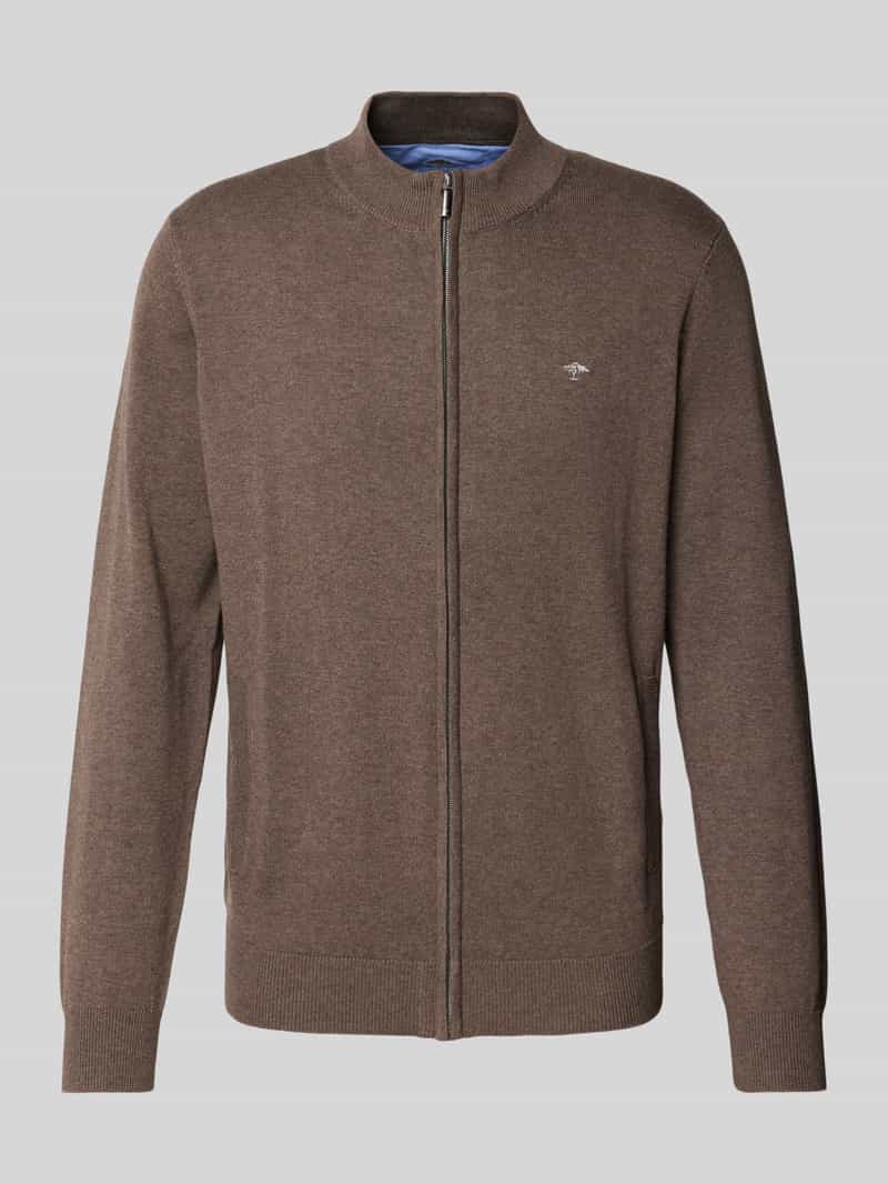 Vest met geborduurd logo