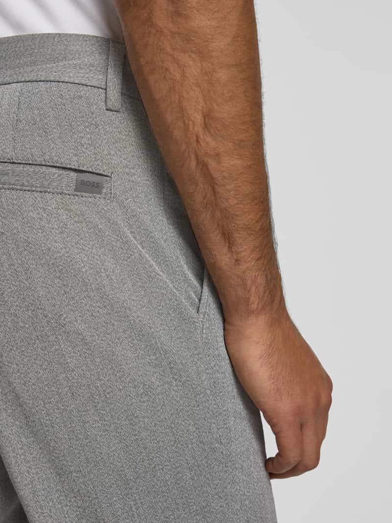 Boss Regular fit chino met viscose model 'KANE1'