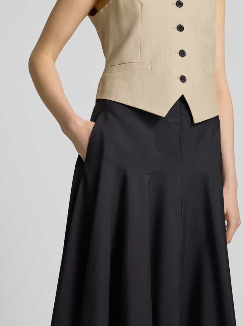 Max Mara Studio Maxirok in laagjeslook model 'OXIRIA'