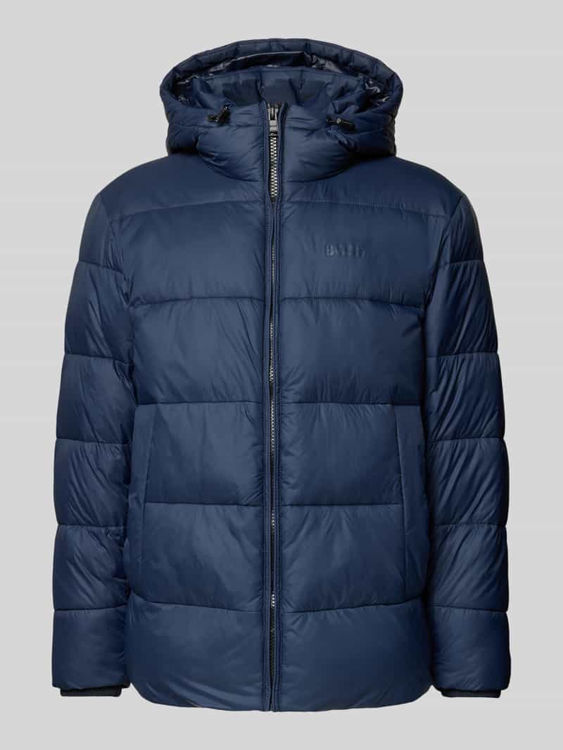 Boss Regular fit gewatteerd jack met capuchon model 'CIKORO'