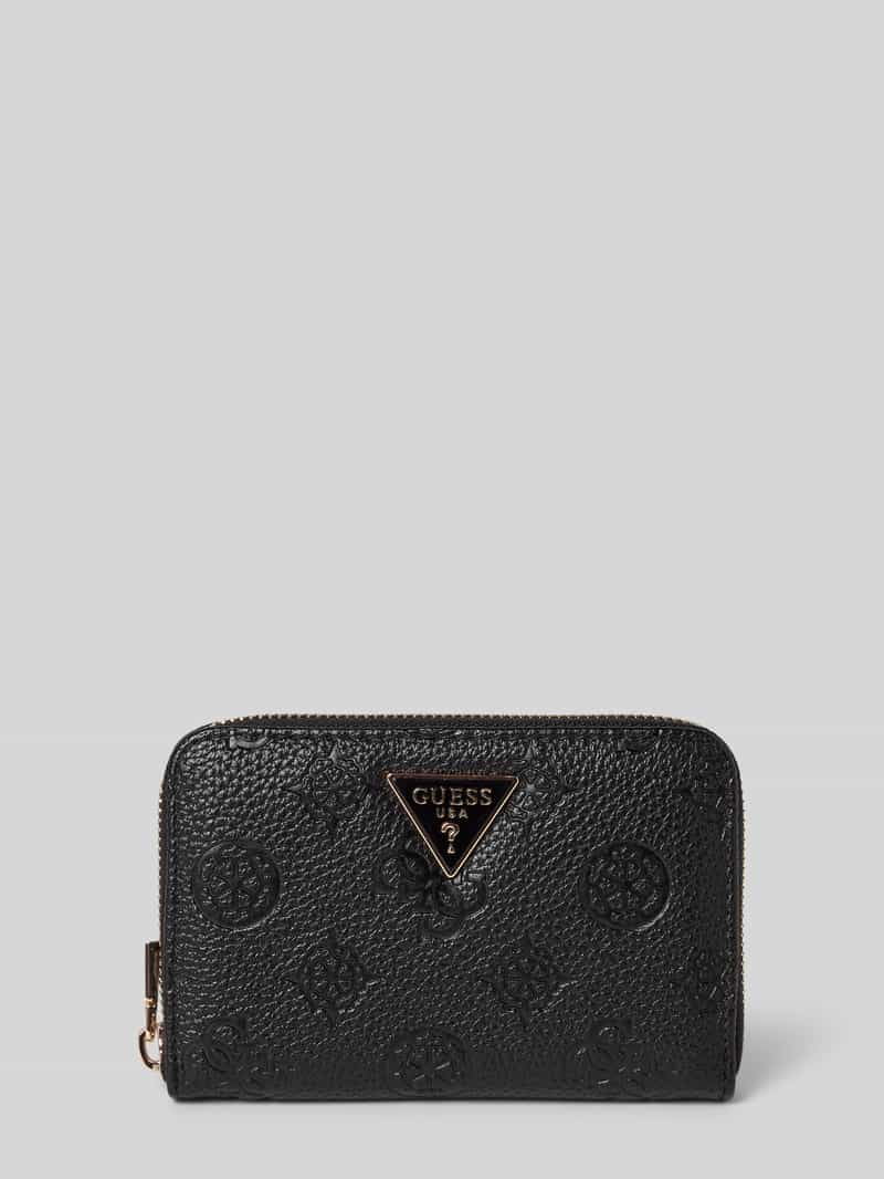 Guess Portemonnee met labeldetail model 'CRESIDIA'