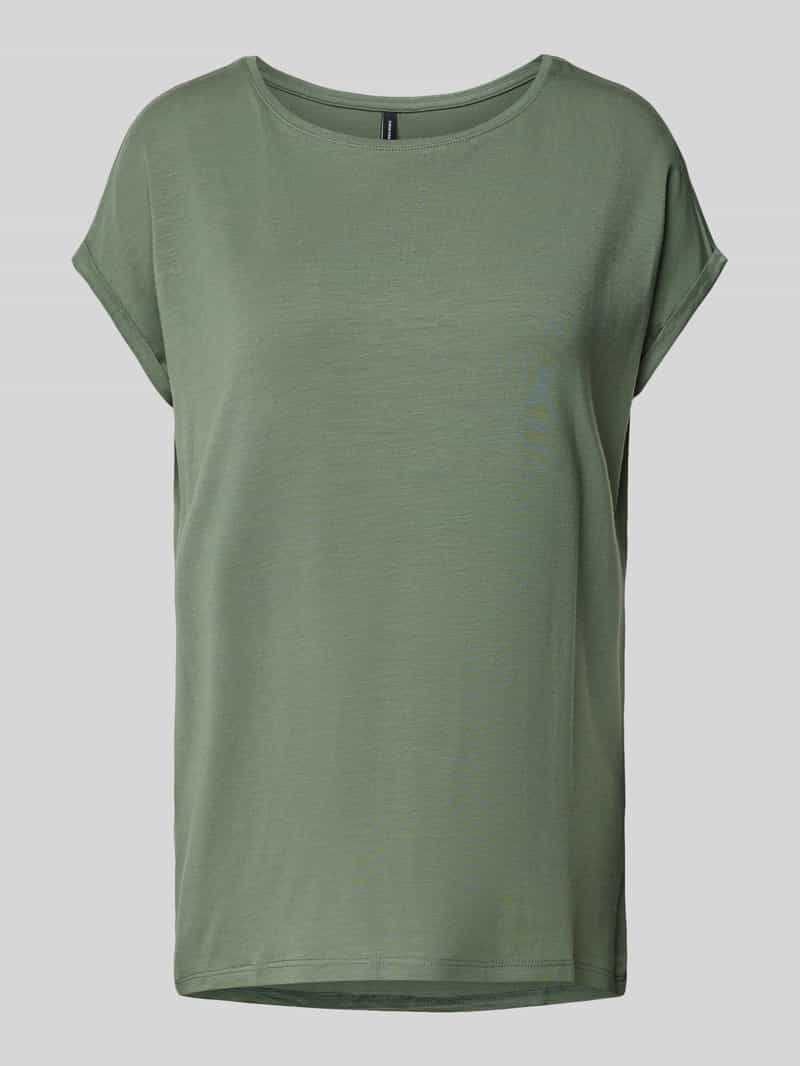 T-shirt met kapmouwen, model 'AVA'