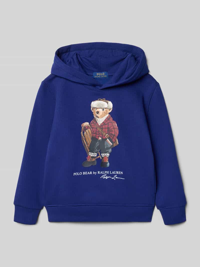 Polo Ralph Lauren Kids Regular fit hoodie met logoprint