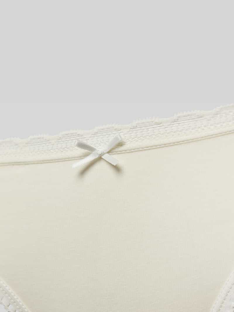 Dorina Slip met strikdetail model 'NAOMI' in verpakking van 5 stuks