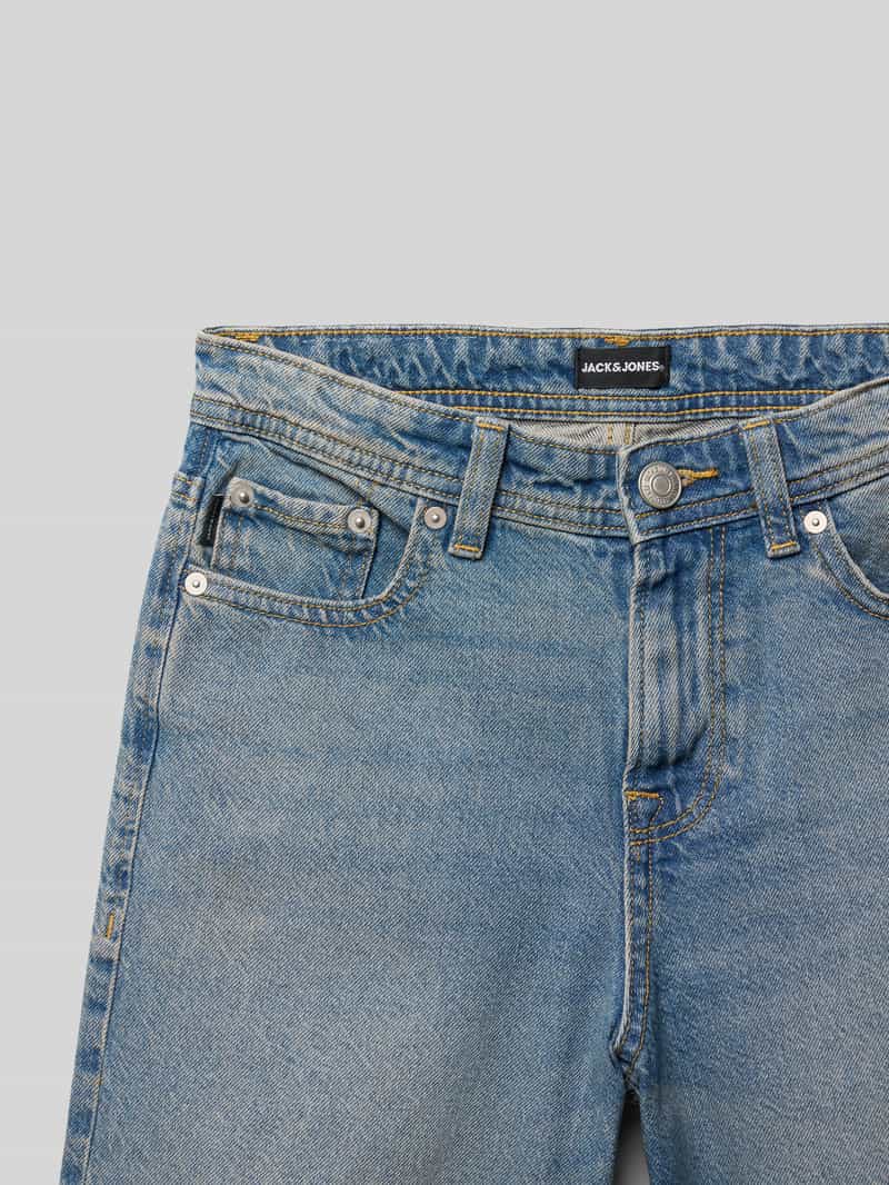 jack & jones Baggy fit korte jeans in 5-pocketmodel model 'ALEX'
