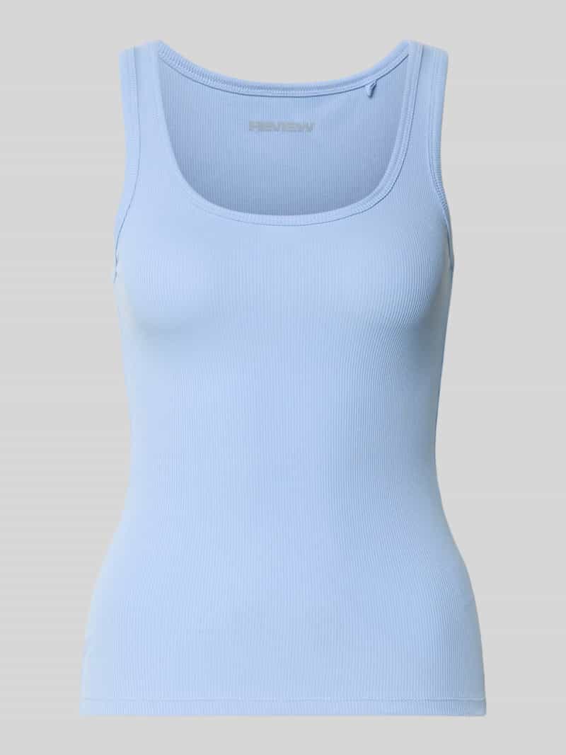 Tanktop met ronde hals